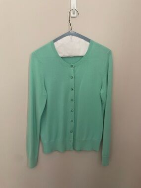 Banana Republic Mint Green Cardigan – Medium